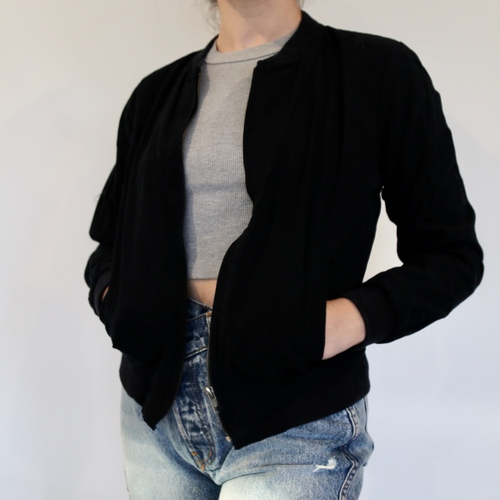 Brandy Melville Kasey Bomber Jacket